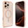 Mbrojtëse për celular Spigen Ultra Hybrid T për iPhone 16 Pro, rozë