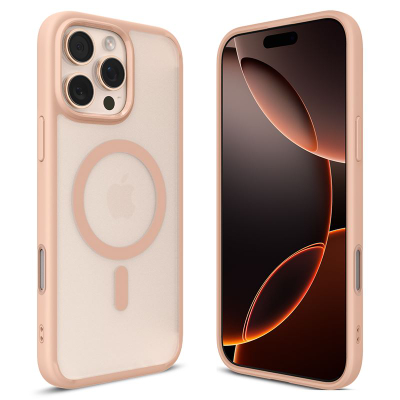 Mbrojtëse për celular Spigen Ultra Hybrid T për iPhone 16 Pro, rozë