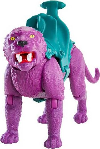 Figurë lodër Mattel Masters of the Universe Origins Panthor GVN49, që lëviz, ngjyrë vjollcë