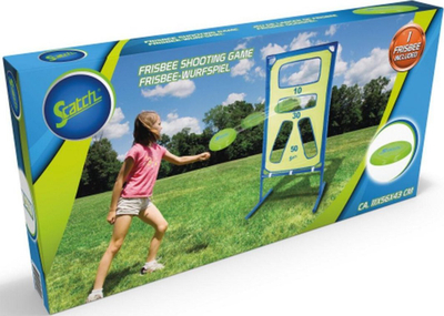 Lojë me target Scatch Frisbee Target with Disc, 111x56x43cm, plastike, shumëngjyrëshe