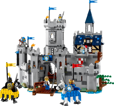 Lodër LEGO Creator Medieval Horse Knight Castle 3n1, kështjellë mesjetare, shumëpjesëshe, shumëngjyrëshe