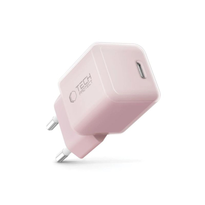 Karikues muri Tech-Protect NCM25, USB-C PD, 25W, rozë