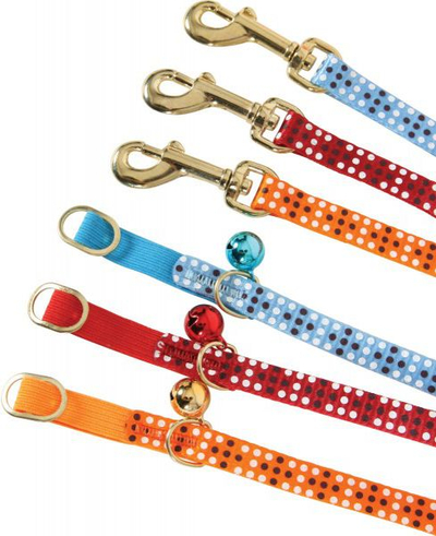 Litar për mace Colorful, najlon, 1m, portokalli