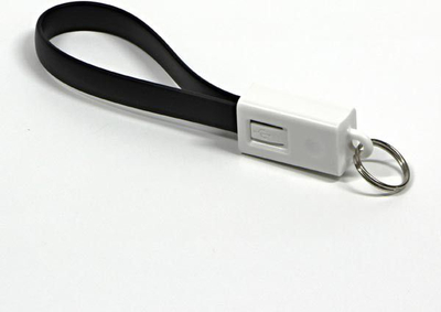 Kabllo USB-A - microUSB, 0.2 m, e zezë