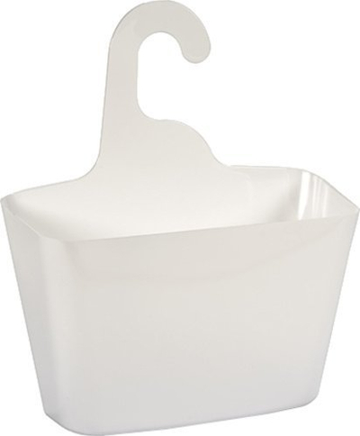 Organizues dushi plastik, 12 x 31.5 x 28.5 cm, i bardhë