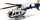 Helikopter me pult Amewi AFX 135, 2.4GHz, bateri 350mAh, bardh e kaltër