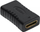 Adapter Mini HDMI InLine 17600L, Type C F në Type C F, i zi