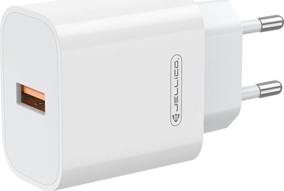 Karikues muri Jellico AK165, 22.5W QC3.0, USB me kabllo micro USB, i bardhë