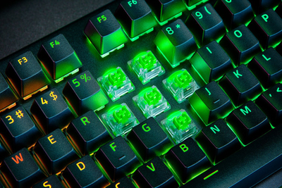 Тастатура Razer BlackWidow V4 Pro, RGB Green прекинувачи, црна