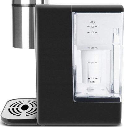 Dispenser uji i nxehtë Caso HW 500, 2.2L, 2200W, i zi me inox