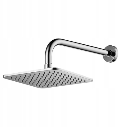Bатерија за туш Ideal Standard Tesi A6586AA, сет за ѕидна монтажа, розета 163x163mm, хром