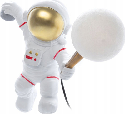 Lampë muri Artdeco AMTL Astronaut, LED, 34cm, e bardhë