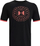 Bluzë sportive Under Armour Crest për burra, me mëngë të shkurtra, material i hollë i lehtë, e zezë