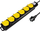 Shirit rryme LogiLink LPS256, 6 prize, IP44, 1.5m, gri