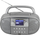 Radio tavoline Soundmaster SCD7600TI, internet radio DAB+ FM CD USB Bluetooth, gri grafit