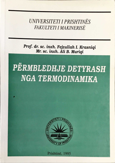 Permbledhje Detyrash Nga Termodinamika - Fejzullah Krasniqi