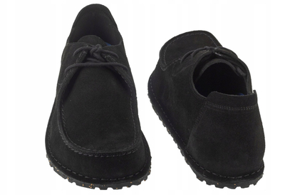 Atlete Birkenstock Utti Lace, lëkurë suede, shollë anatomike, bezhë