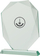 Trofe qelqi Victoria Sport, i gdhendur, me etui, transparent