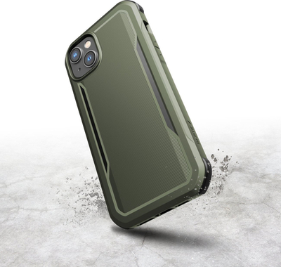 Kapak mbrojtës Raptic Fort Case për iPhone 14, me MagSafe, tip i blinduar, jeshil
