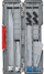 Set sharra demolimi Bosch Professional PRO Tough Box, 16 copa, bi metal, blu