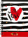 Fletore me spirale Kraft &amp; Dele With Love, format A6, me ngjyra