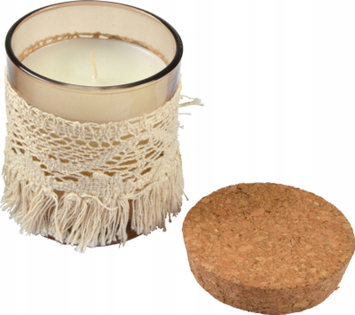 Qiri aromatik Homea Pure Harmony, kavanoz qelqi, kapak tapë, bezhë