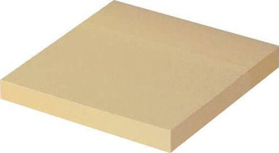 Fletëngjitëse vetëngjitëse pa markë, 76x76mm, 100 fletë, të verdha