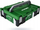 Kuti veglash HiKOKI HIT-System Case 1, plastike ABS, grumbulluese, jeshile