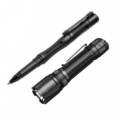 Тактичка електрична рачна лампа Fenix TK20R V2.0 + T5, 3000 лумени, ЛЕД, црна