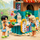 Сет за градење LEGO Friends Beach Smoothie Stand 42625, 213 делови, за деца 6+, повеќебоен