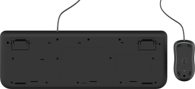 Set tastierë dhe mi Incase Microsoft Desktop 600, me kabllo, USB, QWERTY UK, i zi