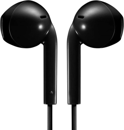 Kufje in-ear JVC HA F17M B, me kabllo, me mikrofon, të zeza