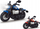 Motor lodër Trifox Motorcycle Gallop, me drita edhe zhurma, për kalama 3+, blu