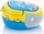Radio portative GoGEN MAXI, USB AUX, me mikrofon karaoke, blu