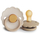 Mema FRIGG -Daisy, Chamomille/Croissant -Size 2 (2-pack)
