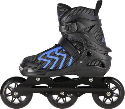 Patina inline Nils Extreme NA19318 S, rrota 90mm, madhësia 31-34, e kaltër