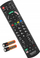 Telekomandë TV Huayu RM D1170+, universale PANASONIC, me bateri AAA, e zezë