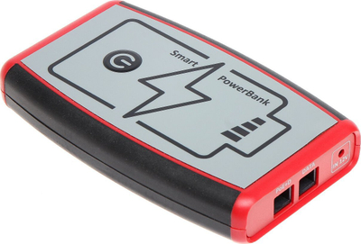Power bank SMART SPB-POE-48V, 3400mAh, PoE IEEE 802.3af, црн