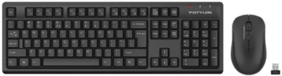 Set tastjere dhe mi A4Tech FG1200 FStyler, wireless 2.4G, layout anglisht, i zi