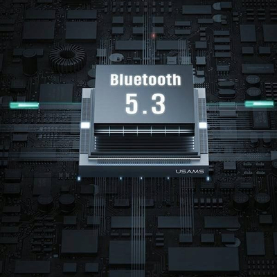 Kufje TWS Usams X Don Series Dual, Bluetooth 5.3, 26 orë bateri, të zeza