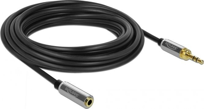 Kabllo Delock Jack 3.5mm (85783), e zezë