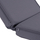 Jastëk shezlloni Sifnos textline gri 196(117+1+78)×58×9 cm (HM11236.30T), gri