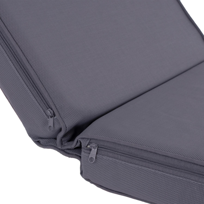 Jastëk shezlloni Sifnos textline gri 196(117+1+78)×58×9 cm (HM11236.30T), gri