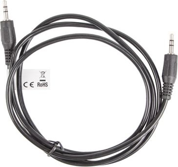 Kabllo audio Lanberg CA-MJMJ-10CC-0020-BK, Jack 3.5mm me Jack 3.5mm, 2 metra, e zezë