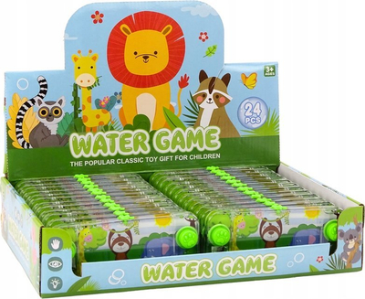 Loja me ujë Safari Water Game Dexterity Console, unaza me ujë, dore, e gjelbër