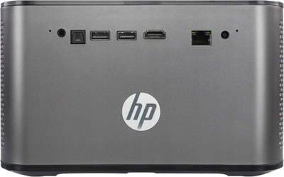 Projektor HP MP2000PRO, Full HD, 750 ANSI lumens, gri metalik
