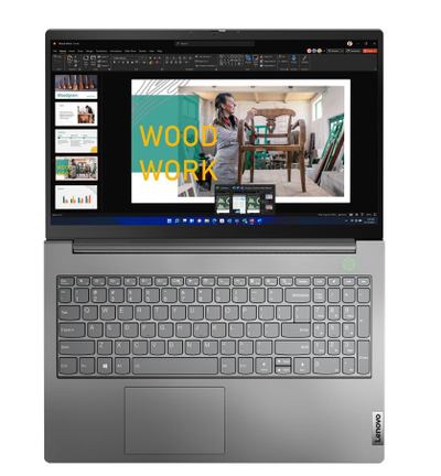 Laptop Lenovo ThinkBook 15, 15.6", Intel i7-1255U, 16 GB RAM, 512 GB SSD, i hirtë