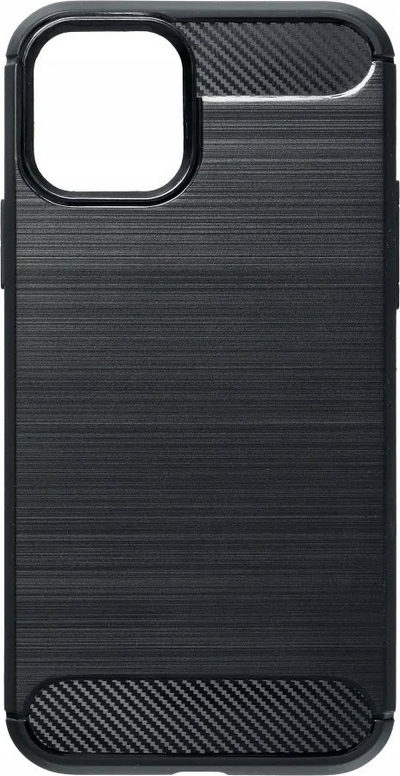 Карбонска маска за телефон Honor 200 Lite, против удари, црна