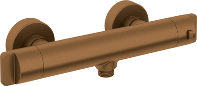 Bateri dushi Deante Therm Thermostatic BCH_C4BT, termostatike, për në mur, bronz i furçuar