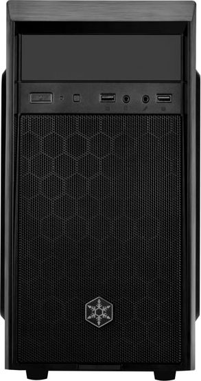 Kasa kompjutri SilverStone Precision PS16, ATX Mid Tower, USB 3.0, e zezë